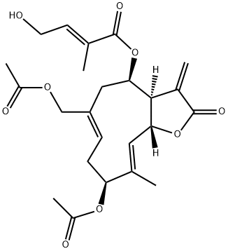 野马追内酯A 结构式