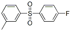 m-[(p-fluorophenyl)sulphonyl]toluene 结构式