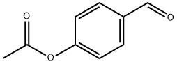 4-アセトキシベンズアルデヒド 化学構造式