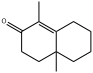 4,4a,5,6,7,8-Hexahydro-1,4a-dimethylnaphthalen-2(3H)-one 结构式