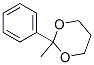 2-methyl-2-phenyl-1,3-dioxane Struktur