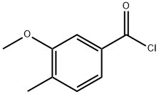 Benzoyl chloride, 3-methoxy-4-methyl- (9CI) Structure