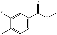 3-氟-4-甲基苯甲酸甲酯, 87808-48-8, 结构式