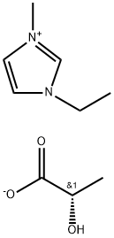 1-Ethyl-3-methylimidazolium L-(+)-lactat Struktur