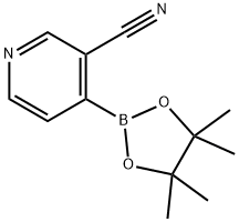 3-CYANO-4-(4,4,5,5-TETRAMETHYL-[1,3,2]DIOXABOROLAN-2-YL)PYRIDINE Structure