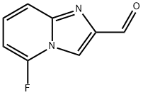 5-FLUOROIMIDAZO[1,2-A]PYRIDINE-2-CARBOXALDEHYDE Struktur