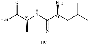 H-LEU-ALA-NH2 HCL 化学構造式