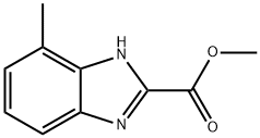 87836-36-0 1H-Benzimidazole-2-carboxylicacid,4-methyl-,methylester(9CI)