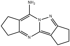 1,2,3,7,8,9-六氢-环戊二烯[D]环戊二烯[3,4]吡唑并[1,5-A]嘧啶-6-胺 结构式