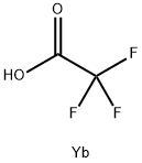 三氟乙酸镱, 87863-62-5, 结构式