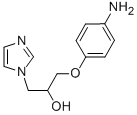 1-(4-AMINO-PHENOXY)-3-IMIDAZOL-1-YL-PROPAN-2-OL Structure