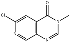 6-CHLORO-3-METHYLPYRIDO[3,4-D]PYRIMIDIN-4(3H)-ONE Structure