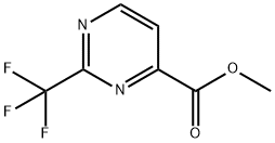 METHYL 2-TRIFLUOROMETHYL-4-PYRIMIDINE CARBOXYLATE Structure