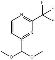 4-(ジメトキシメチル)-2-(トリフルオロメチル)ピリミジン