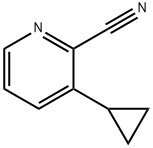 2-氰基-3-环丙基吡啶, 878805-22-2, 结构式