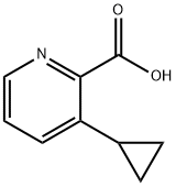 3-cyclopropylpicolinic acid Structure