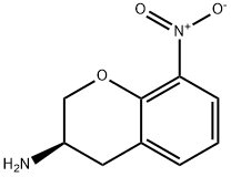 8-NITRO-CHROMAN-3-YLAMINE HYDROCHLORIDE Structure
