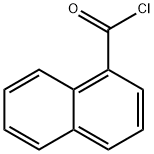 1-ナフトイルクロリド 化学構造式