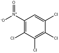 2,3,4,5-Tetrachloronitrobenzene Structure