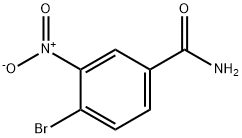 4-溴-3-硝基苯甲酰胺, 879-93-6, 结构式
