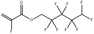 1H,1H,5H-OCTAFLUOROPENTYL 2-FLUOROACRYLATE Structure