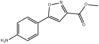 3-PHENYL-ISOXAZOLE-5-CARBOXYLIC ACID METHYL ESTER Structure