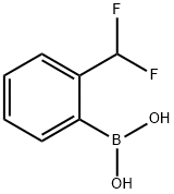 2-Difluoromethyl-phenylboronic acid Structure