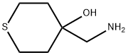 4-(AMINOMETHYL)TETRAHYDRO-2H-THIOPYRAN-4-OL,879514-92-8,结构式