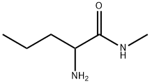 N~1~-methylnorvalinamide(SALTDATA: FREE) Struktur