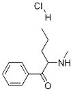 (±)-1-苯基-2-(甲氨基)戊-1-酮,盐酸盐, 879669-95-1, 结构式