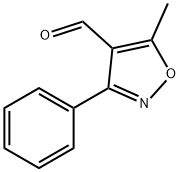 5-METHYL-3-PHENYL-4-ISOXAZOLECARBALDEHYDE Struktur