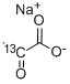 丙酮酸钠-2-13C, 87976-70-3, 结构式