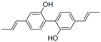 5,5'-Di-(1E)-1-propenyl-2,2'-biphenol Struktur