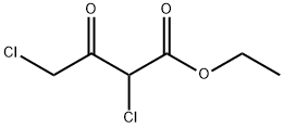 2,4-ジクロロ-3-オキソ酪酸エチル 化学構造式