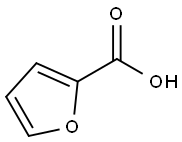2-フランカルボン酸 化学構造式