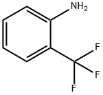 2-アミノベンゾトリフルオリド 化学構造式
