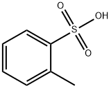 2-甲基苯磺酸, 88-20-0, 结构式