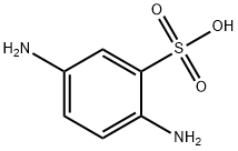 2,5-二氨基苯磺酸,88-45-9,结构式