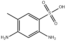 2,4-ジアミノトルエン-5-スルホン酸 化学構造式