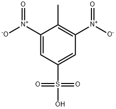 2,6-二硝基甲苯-4-磺酸, 88-90-4, 结构式