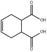 cyclohex-4-ene-1,2-dicarboxylic acid Structure