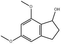 2,3-DIHYDRO-5,7-DIMETHOXY-1H-INDEN-1-OL Structure