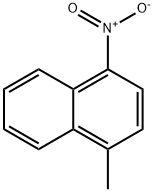 4-甲基-1-硝基萘 结构式