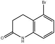 5-溴-3,4-二氢喹啉-2(1H)-酮 结构式