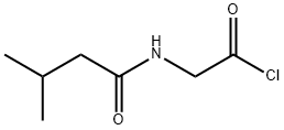 Acetyl  chloride,  [(3-methyl-1-oxobutyl)amino]-  (9CI) Struktur