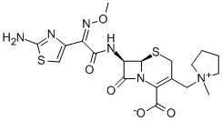 头孢吡肟,88040-23-7,结构式