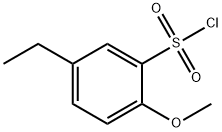 5-ETHYL-2-METHOXY-BENZENESULFONYL CHLORIDE Struktur