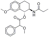 [1R-[1α(R*),2β]]-α-Methoxy-benzeneacetic Acid 1,2,3,4-Tetrahydro-7-Methoxy-2-[(1-oxopropyl)aMino]-1-naphthalenyl Ester Structure