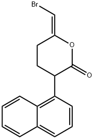 BROMOENOL LACTONE,88070-98-8,结构式
