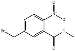 2-酰基-5-溴甲基苯甲酸甲酯,88071-91-4,结构式